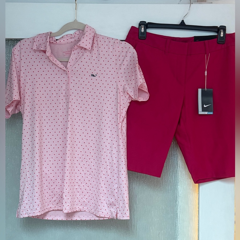 Nike Women's Fuchsia Golf NWT - Picture 8 of 8